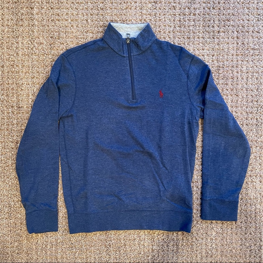 Polo Ralph Lauren blue 1/4 zip